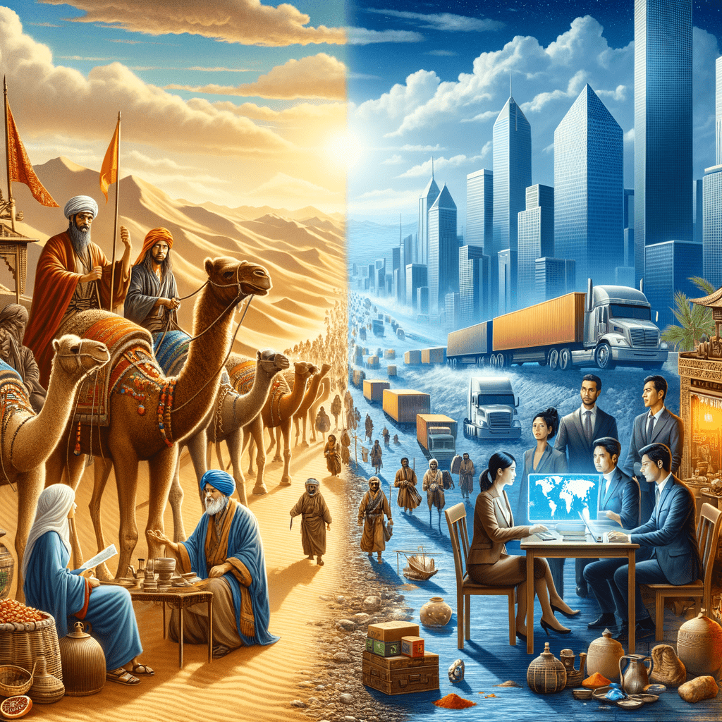 Exploring Historical Trade Routes and Their Modern-Day Impact